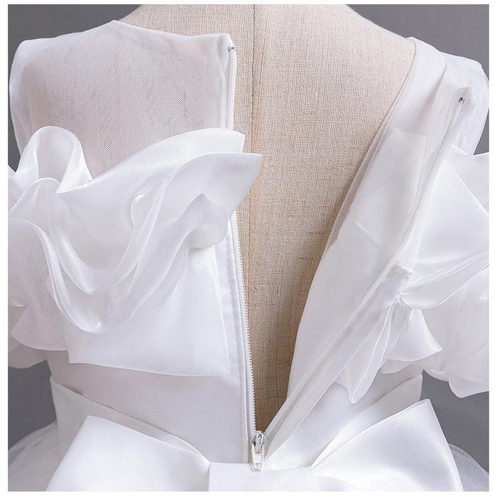 Dress Premium Georgina 3-12 Thn - Gaun Long Pesta Anak Perempuan Princess Terlaris