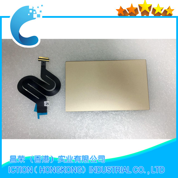 Original A1534 Trackpad Gold Color For Apple Macbook Retina 12" A1534 Trackpad With Trackpad Cable