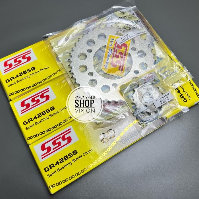 Gear Set Sss 428 New Vixion Byson Mx Vixion Lama