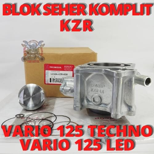 Blok Seher Cylinder Piston Kit Kzr Honda Vario 125,Vario 125 Led