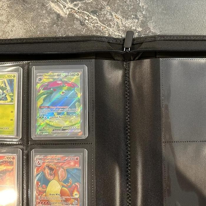 

Hice Toploader Binder 9 Pocket 14 Pages Up To 252 Cards For Pokemon Magic Tcg #Gratisongkir