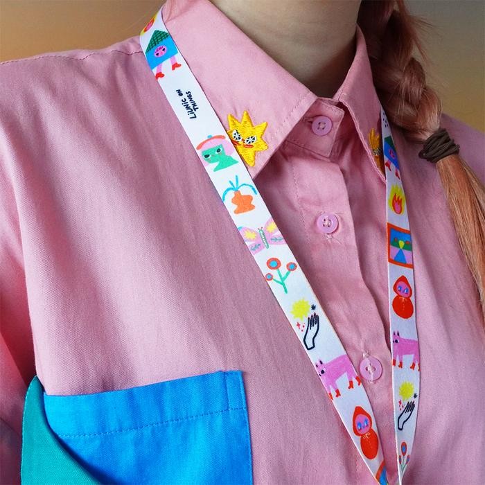 

Screen And Green Lanyard (Long And Short - Liunic On Things #Gratisongkir