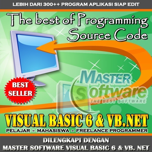 TUTORIAL BELAJAR SOURCE CODE VISUAL BASIC VB6 & VB.NET TERLENGKAP