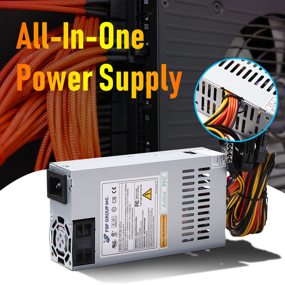 Power Supply Unit for ASUS FSP100-50GUB FSP180-50PLA FSP200-50AP FSP250-50CI PSU 160W Power Supply C