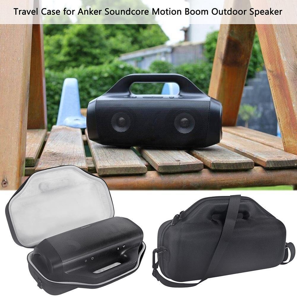 Bluetooth Speaker Bags for Anker Soundcore Motion Boom Shockproof Hard Cover Protective Case Box Tra