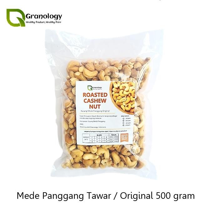 

Kacang Mede Oven / Roasted Cashew Nut Original (500 gram) by Granology