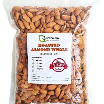 

kacang almond panggang 1 kg