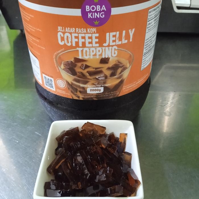 

Coffee Jelly / Jelly Rasa Kopi / Boba King