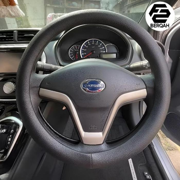 PRODUK TERBATAS SARUNG SETIR MOBIL COVER STIR MOBIL DATSUN GO,DATSUN GO PLUS,DATSUN PANCA,DATSUN