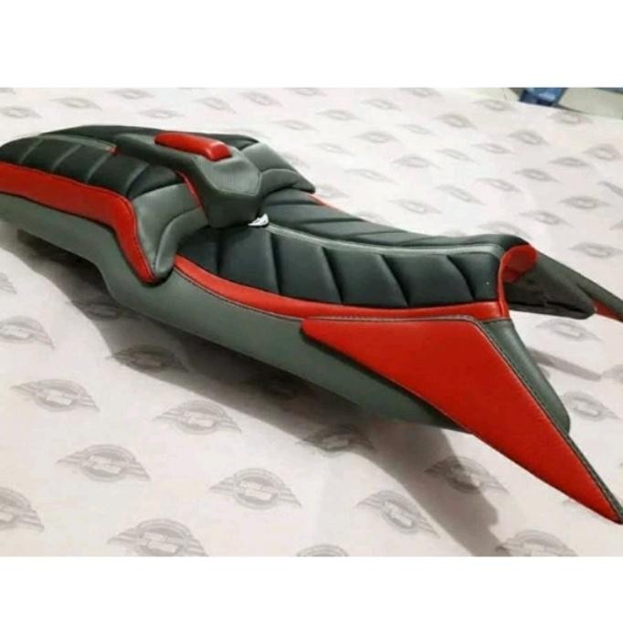 Jok Motor Custom Vixion Old & New Bahan Mbtech Modifikasi Terbaru