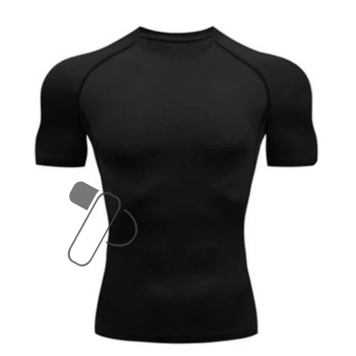 ORIGINAL Baju OlahKompresi Ketat Polos/ Baju OlahPria READY STOCK