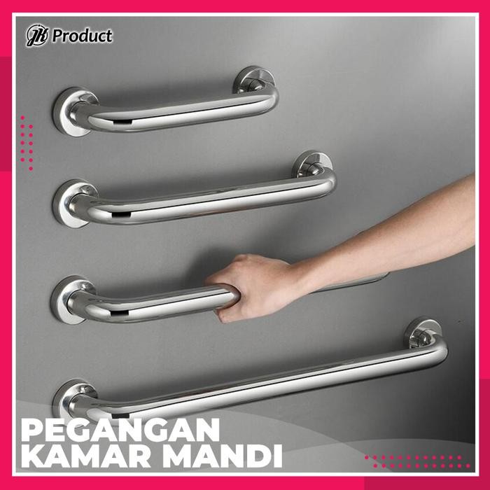 utamajaya- Pegangan Kamar Mandi Orang Tua Handle Dinding Pipa Gagang Tangan
