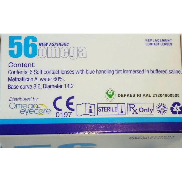ASLI.. SOFTLENS BENING OMEGA 56