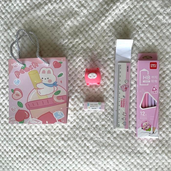 

GASS.! BLUE STATIONERY SET SET ALAT TULIS SEKOLAH ANAK MURAH PAKET ALAT TULIS SEKOLAH PAKET PENSIL