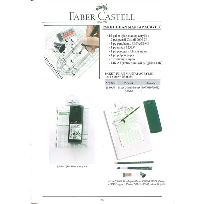 

LANGSUNG DI CO PAKET UJIAN MANTAP FABER CASTELL