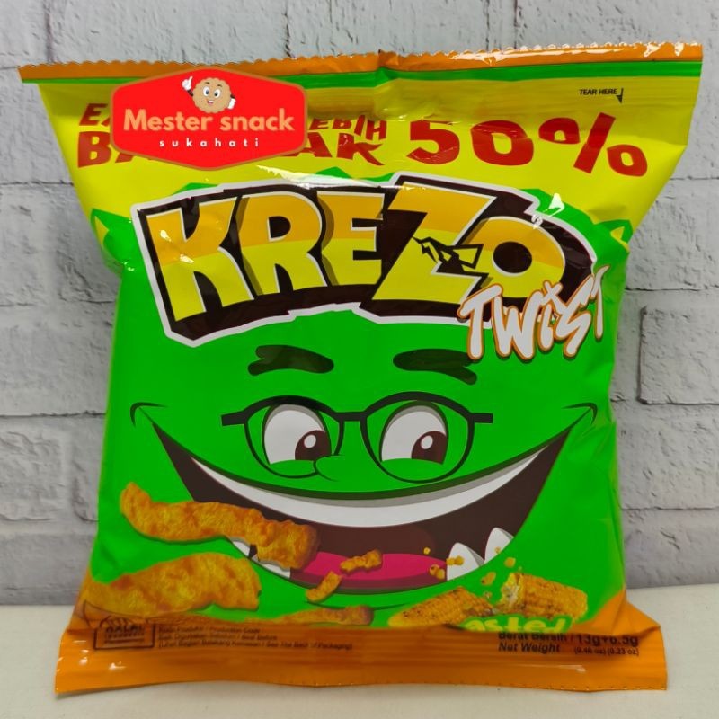 

Krezo Twist Chiki Dua Kelinci Chiki Jagung Bakar