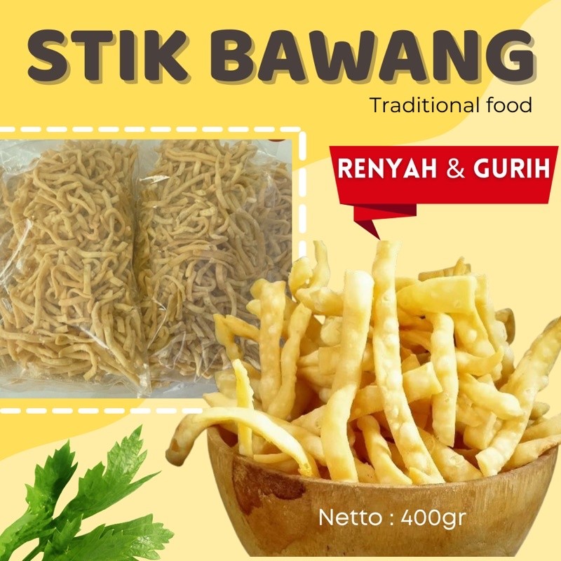 

STIK BAWANG RENYAH 400GR