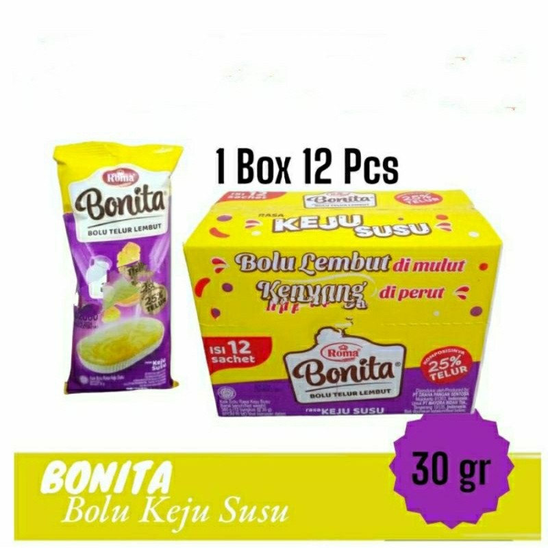 

ROMA BONITA bolu 30gr ( 12pcs )