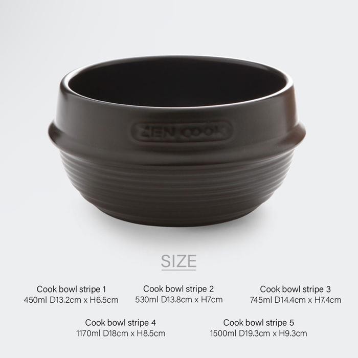 Saint James Cook Bowl Mangkuk Keramik Dolsot Bibimbap Soup Korea Murah