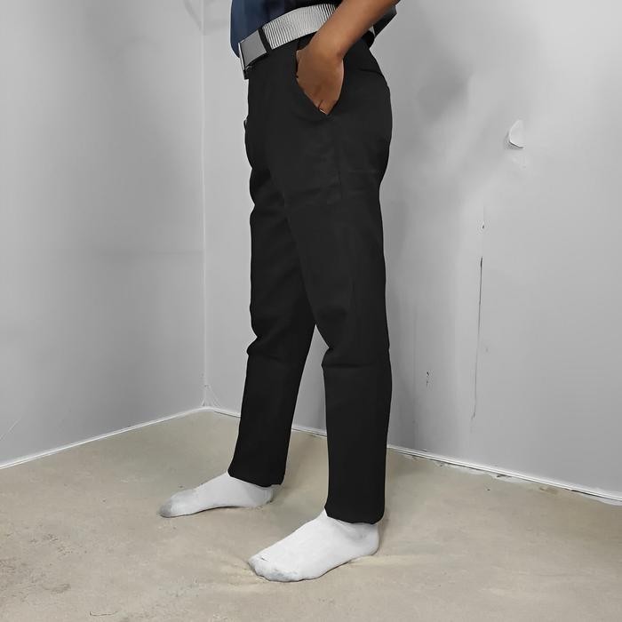 Celana Panjang Anak Laki-Laki Slimfit Woll Tebal - Hitam Fashion Size 21-29 Celana Formal Terbaru