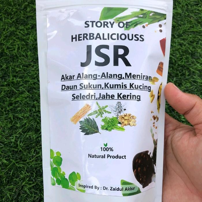 

CARAKA.STORE1 JSR AKAR ALANG-ALANG MENIRAN KUMIS KUCING DAUN SUKUN SELEDRI JAHE REMPAH JSR
