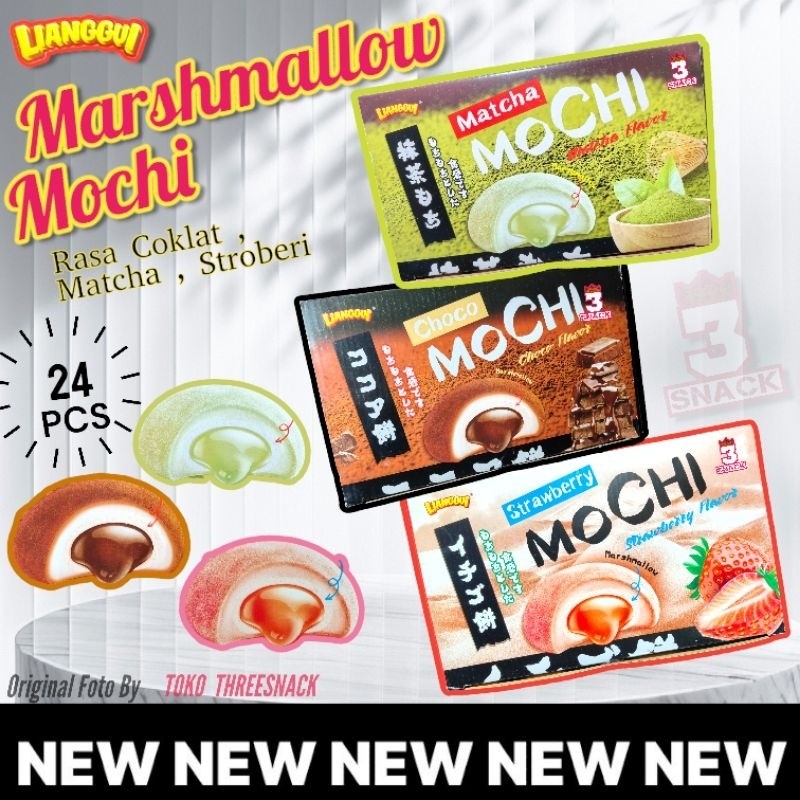 

[ BARU ] MOCHI VIRAL MOCHI MARSHMALLOW 1 BOX ISI 24 PCS