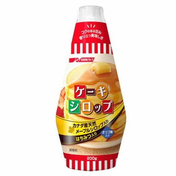 NISSIN CAKE SYRUP FOR PANCAKE / SIRUP MAPLE + MADU FOR PANCAKE 200 GR