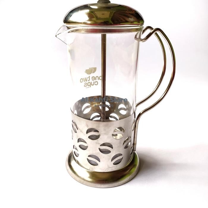 FRENCH PRESS COFFEE 350ML ALAT SEDUH KOPI SARINGAN KOPI STAINLESS