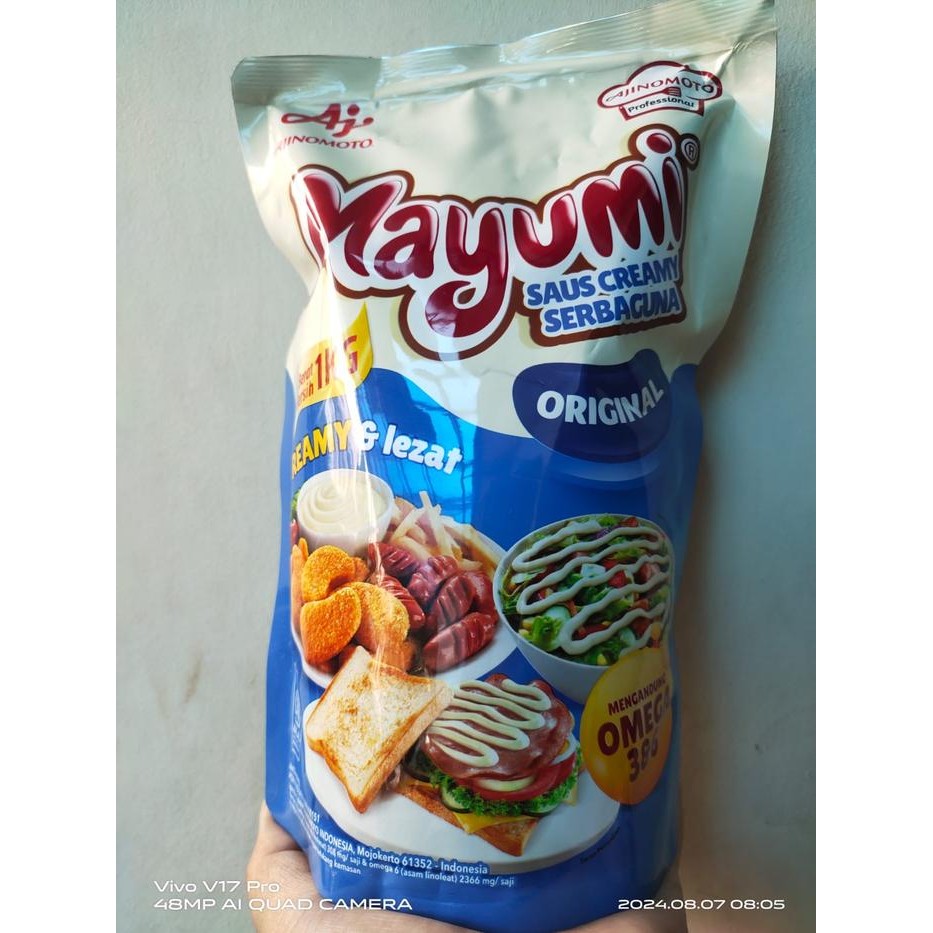 

CARAKA.STORE1 MAYUMI MAYONAISE SERBAGUNA 1KG SAUS MAYONES ORIGINAL