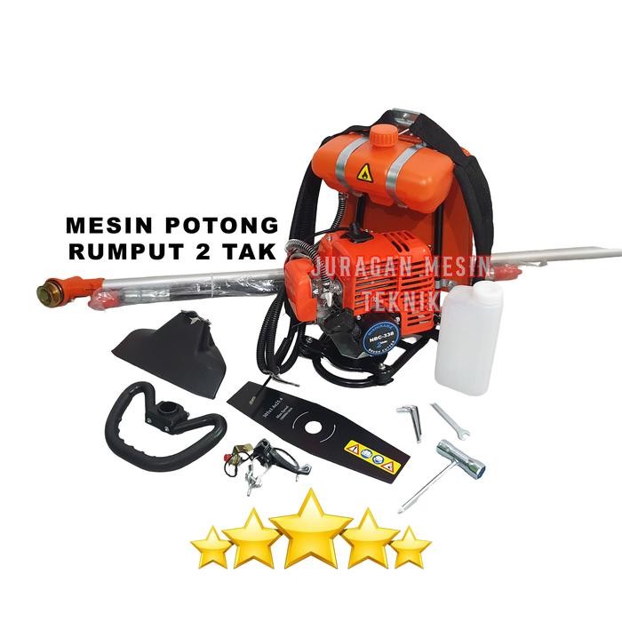 Mesin Pemotong Rumput 2 Tak Gendong Mesin Potong Rumput 2Tak