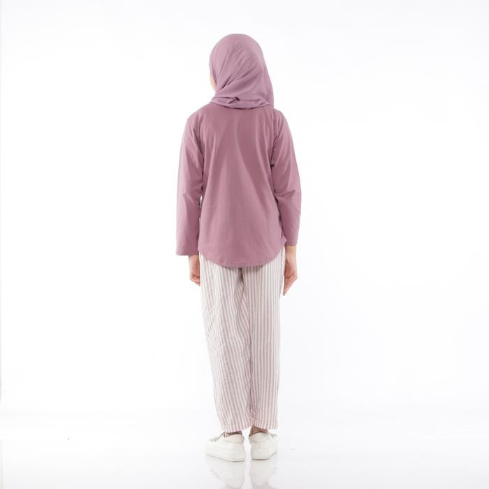 SETELAN ANAK PEREMPUAN TANGGUNG SETCEL KAOS 5 SAMPAI 14 TAHUN