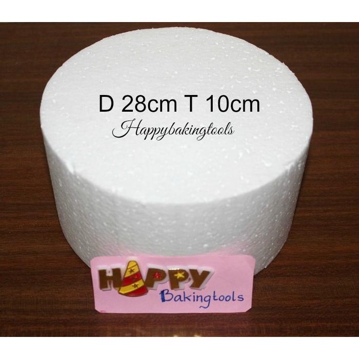 

DUMMY STYROFOAM BULAT D30CM T10CM & D28CM T10CM