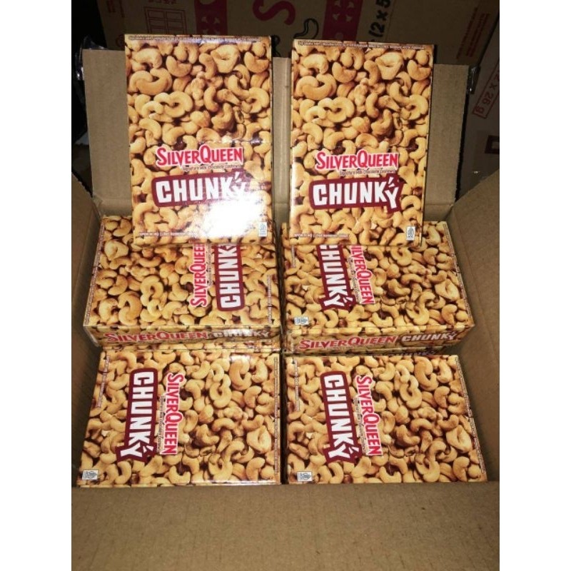

SilverQueen CHUNKYBAR 26gr sebox isi 12pcs. Expired: Juni 2026