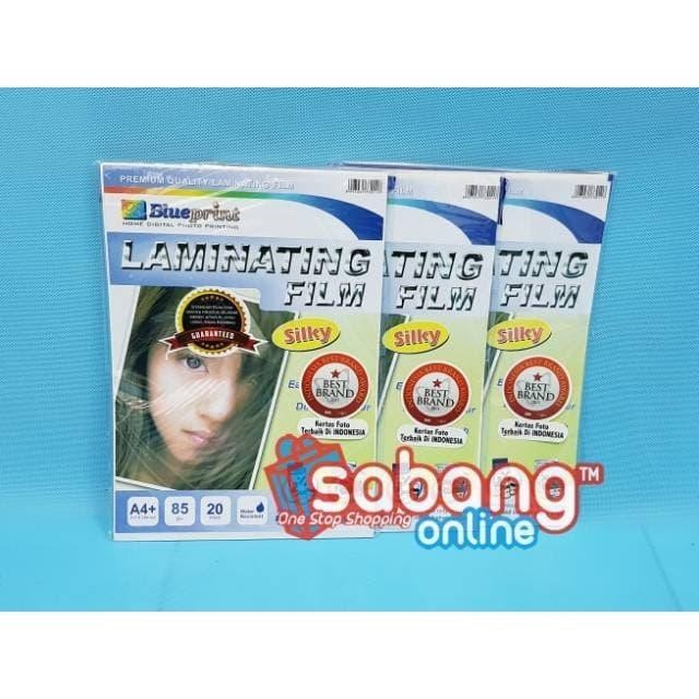 

Siap- LAMINATING SILKY A4 / PLASTIK LAMINASI SILKY