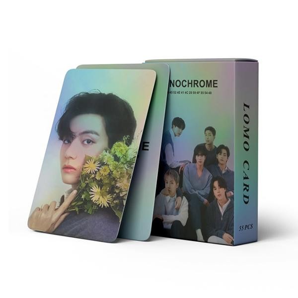 Gala Galore Photocard Bts Pop-Up: Monochrome Hologram 2 Sisi 55Pcs Agk146