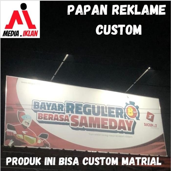 

PAPAN REKLAME / PAPAN REKLAME MURAH / PAPAN REKLAME CUSTOM