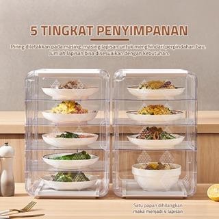 BnYkPilih- Rak Serbaguna Tudung Saji Tempat Penyimpanan Makanan Dan Kosmetik