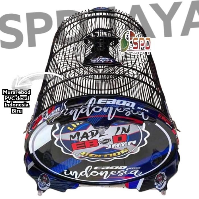 sangkar kandang murai ebod pvc decal no 1