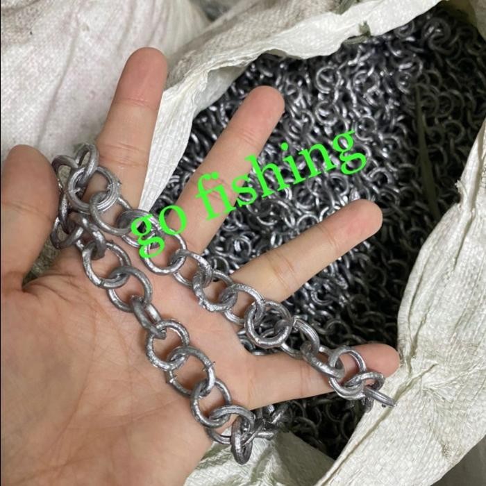 Timah Rantai Jala Kr / Pemberat Jala Lempar Kr Jepun Halus Tipis #Gratisongkir
