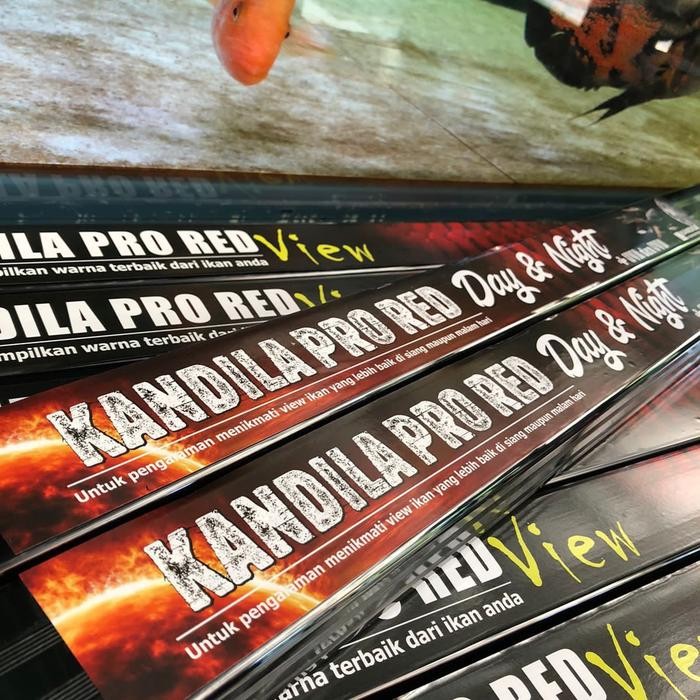 Lampu akuarium kandila pro red day and night 800
