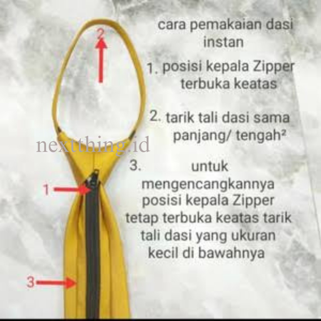 NEXTTHING.ID - RASCAL DASI MANUAL & INSTANT dasi pria dasi wanita dasi kantor dasi instant dasi