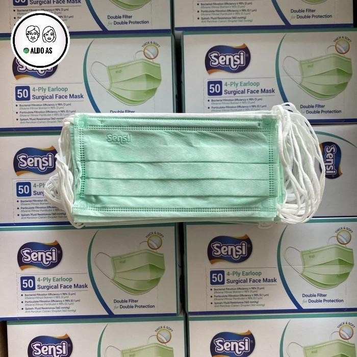 Masker Sensi Earloop isi 50 pcs