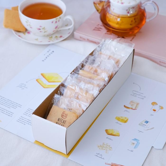 

Cheese Cookie Sandwich - Kue Kering Cheese Jepang Enak BESTSELLER!! Nichi Nichi by Farine