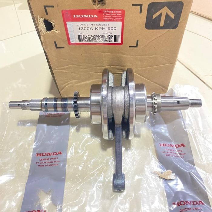 KRUK AS CRANKSHAFT HONDA SUPRA X 125 KARBU KHARISMA KODE-KPH