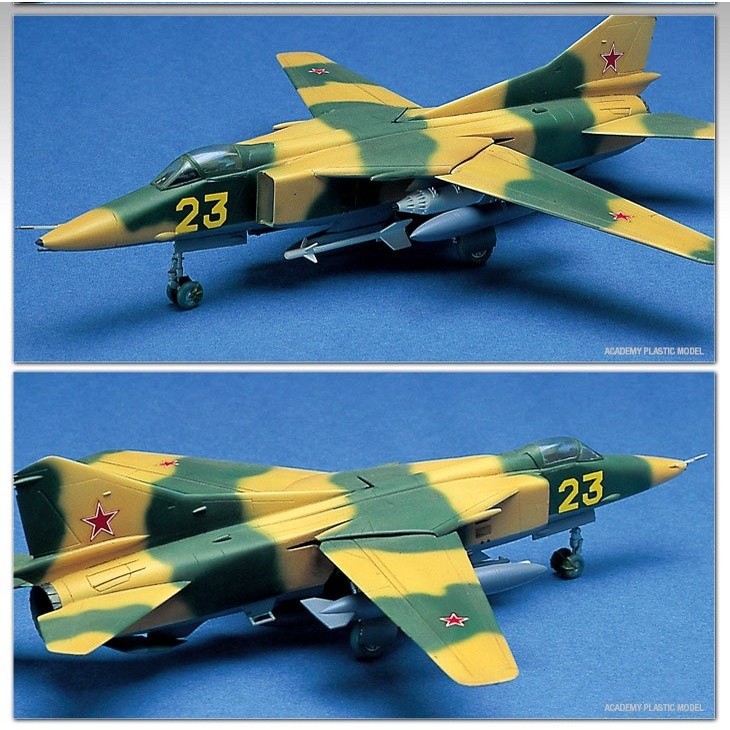 MODEL KIT ACADEMY PESAWAT 1/72 M-27 FLOGGER-D 12455