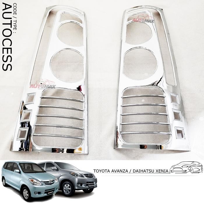 PREMIUM Garnish Lampu Belakang / List Lampu Belakang Avanza / Xenia