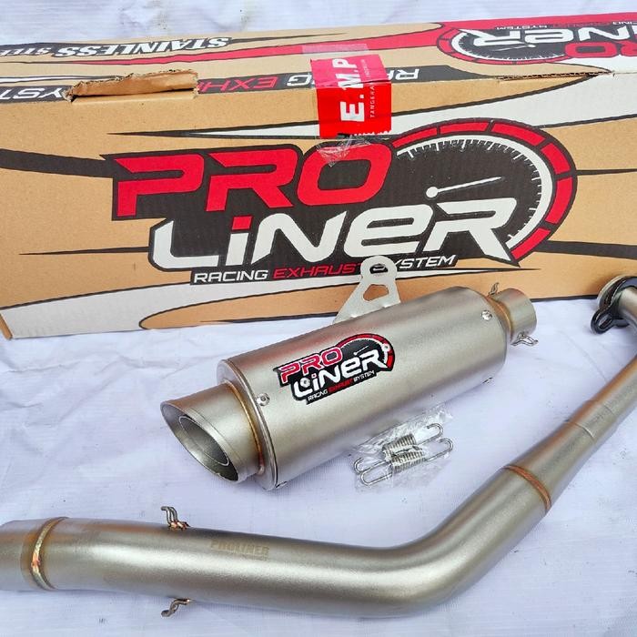 PREMIUM KNALPOT PROLINER TR1 R NMAX AEROX LEXI NEW NMAX NEW AEROX ORIGINAL Asli Bracket