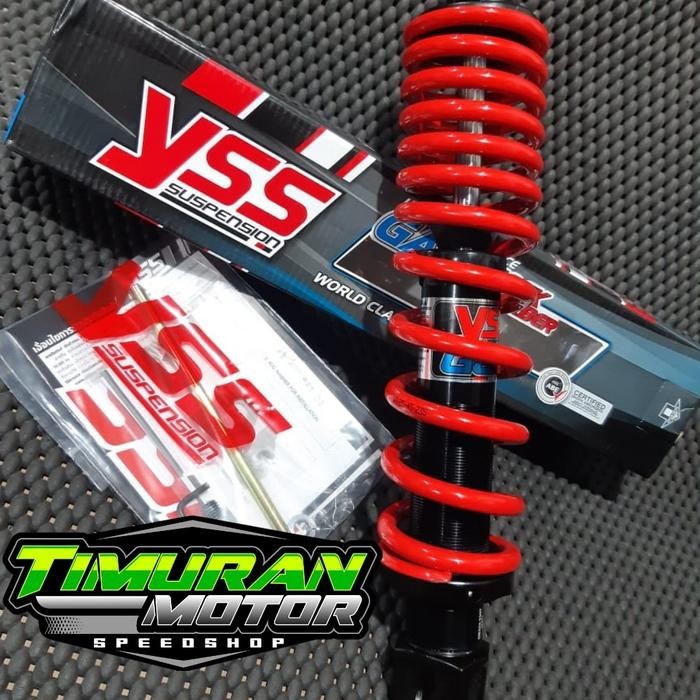 Shock Yss Hybrid Evo Matic 330 Mm Merah Vario 125 - Vario 150 - Beat
