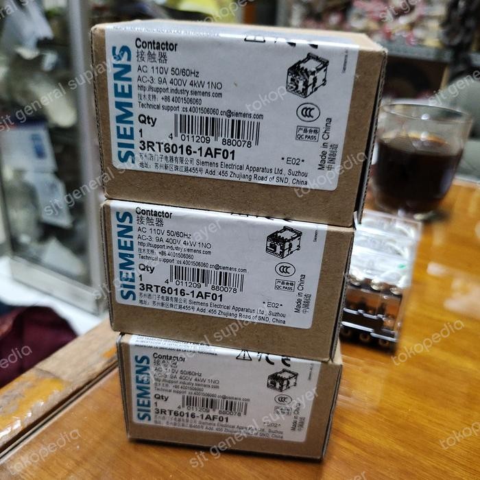 3RT6016-1AF01 110V KONTAKTOR SIEMENS