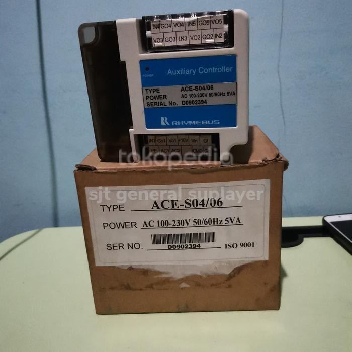 RHYMEBUS AUXILIARY CONTROLLER ACE-S04M06 AC 100-230VAC